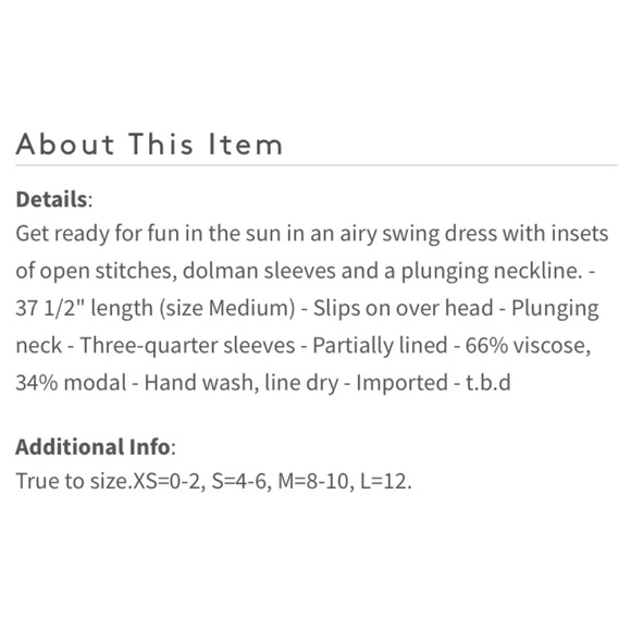 Free People Swing Dress - Picture 4 of 4